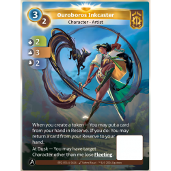 Encrière de L'Ouroboros Unique Card Lyra Altered TCG