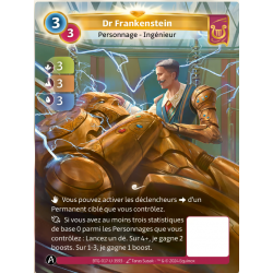 DR Frankenstein Unique Card Lyra Altered TCG