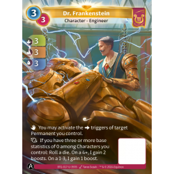 DR Frankenstein Unique Card Lyra Altered TCG