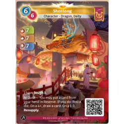 Shenlong (7-7-7) unique map Lyra Altered TCG