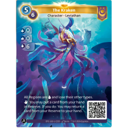 The Kraken 5-6 Unique Yzmir Altered TCG