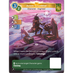 Axiom scrambler (1-4-2) Unique Muna Map - Altered TCG - KS Edition