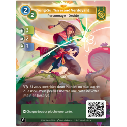 Yong-Su, Tisserand Verdoyant Unique Muna Altered TCG Card 