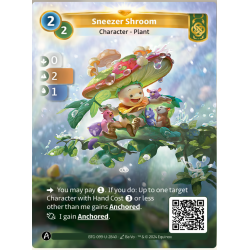 Mushroom Stroke (0-2-1) Unique Muna Altered TCG Map