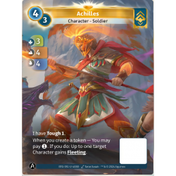 Achille (3-4-4) Single Ordis Card - Altered TCG - KS Edition