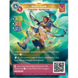 Robin Hood (4-2-2) ALT Lyra Unique Lyra Altered TCG