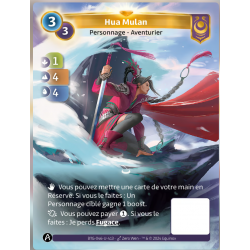 Hua Mulan (1-4-4) Unique Yzmir Map -Altered TCG