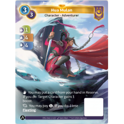 Hua Mulan (1-4-4) Unique Yzmir Map -Altered TCG