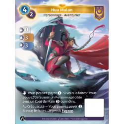 Hua Mulan (0-3-3) Unique Yzmir Altered TCG Card