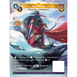 Hua Mulan (0-3-3) Unique Yzmir Altered TCG Card