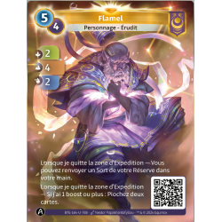 Flamel (2-4-2) Unique Yzmir Altered TCG Card