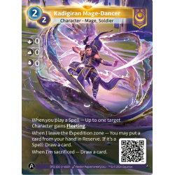 Mage-Dancer of the Kadigir (0-0-0) Unique map Yzmir Altered TCG