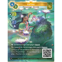 Parvati (2-0-2) Unique map Muna Altered TCG