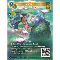 Parvati (2-0-2) Unique map Muna Altered TCG