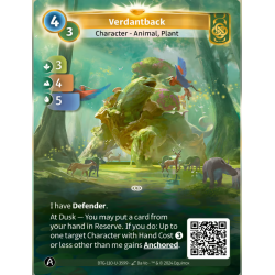 Vertechine (Ancre) Unique Muna Map - Altered TCG