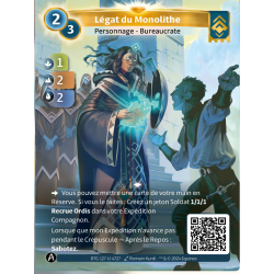 Monolith Legate (1-2-2) Single Ordis Altered TCG Card