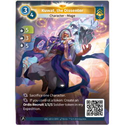 Kuwat, The Dissident (5-3-5) Unique Ordis - Altered TCG - KS Edition