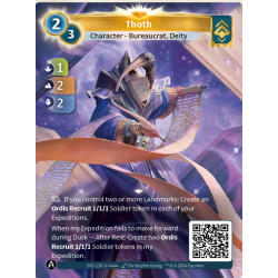 Thot (1-2-2) Single Ordis Altered TCG Card