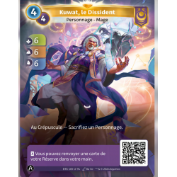 Kuwat, The Dissident (6-6-6) Unique Map Yzmir - Altered TCG - KS Edition