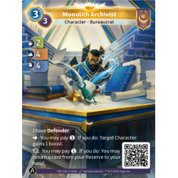 Monolith Archivist (2-4-4) Unique Yzmir - Altered TCG