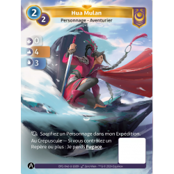 Hua Mulan (0-4-3) Unique Card Yzmir - Altered TCG - KS Edition