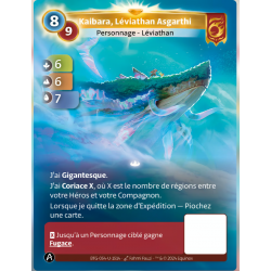 Kaibara, Leviathan Asgarthi (6-6-7) Unique Bravos - Altered TCG - KS Edition