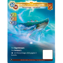 Kaibara, Leviathan Asgarthi (7-7-7) Single Bravo Card - Altered TCG