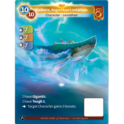 Kaibara, Leviathan Asgarthi (7-7-7) Single Bravo Card - Altered TCG