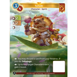 Tanuki (2-2-0) Unique Bravos Map - Altered TCG - KS Edition