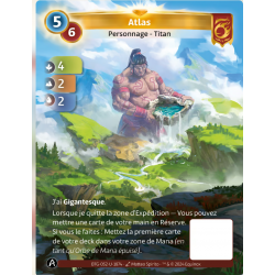 Atlas (4-2-2) Unique Bravos Map - Altered TCG