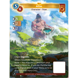 Atlas (4-2-2) Unique Bravos Map - Altered TCG