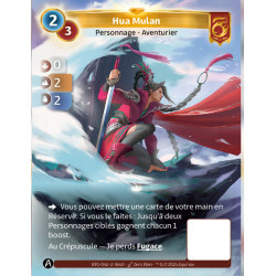 Hua Mulan (0-2-2) unique map Bravos Altered TCG