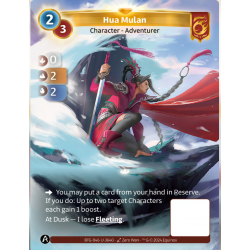 Hua Mulan (0-2-2) unique map Bravos Altered TCG