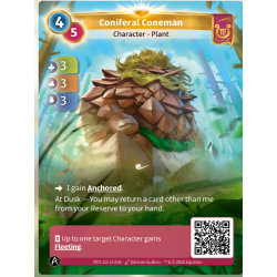 Pinion Pugnace (3-3-3) Single Lyra Card - Altered TCG - KS Edition