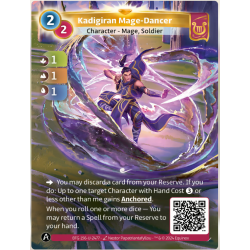 Mage-Dancer of the Kadigir (1-1-1) Unique Lyra Map - Altered TCG