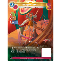 Lyra Browser (1-2-4) Unique Lyra Map - Altered TCG - KS Edition