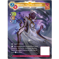 Amahle, Paria Asgarthi (7-6-7) Unique Axiom - Altered TCG - KS Edition