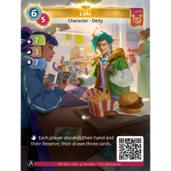 Loki (7-3-7) ALT Single Lyra Card - Altered TCG - KS Edition