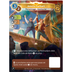 Amelia Earhart (3-2-2) Unique Axiom - Altered TCG