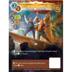 Amelia Earhart (3-2-2) Unique Axiom - Altered TCG