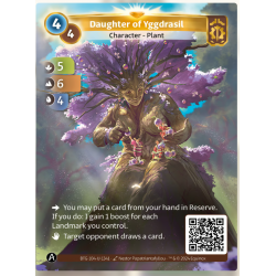 Daughter of Yggdrasil (5-6-4) Unique Card Axiom - Altered TCG