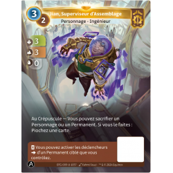 Jian, Assembly Supervisor 3-3-0 Single Ordis Card - Altered TCG