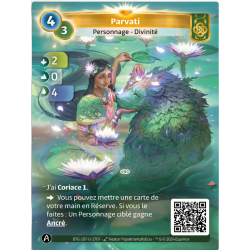 Parvati (2-0-4) Unique Muna Map - Altered TCG - KS Edition