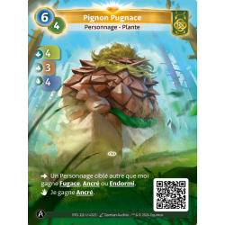 Pinion Pugnace (Double Ancre) Unique Muna Map - Altered TCG 