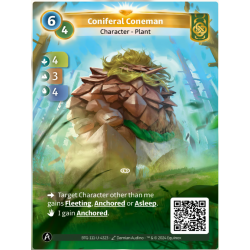 Pinion Pugnace (Double Ancre) Unique Muna Map - Altered TCG 