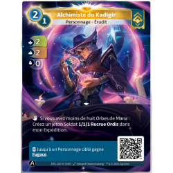 Alchemist of the Kadigir (2-2-2) Unique Ordis Map - Altered TCG