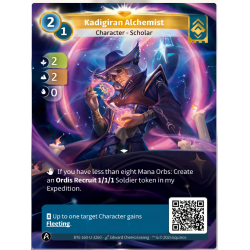 Alchemist of the Kadigir (2-2-2) Unique Ordis Map - Altered TCG