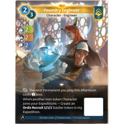 Foundry Engineer (2-2-2) Single Ordis Map - Altered TCG