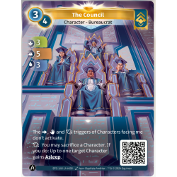 The Council (3-5-3) Single Ordis Card - Altered TCG - KS Edition