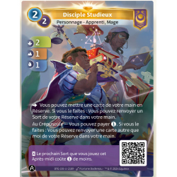 Disciple Student (2-1-1) Single Yzmir Map - Altered TCG